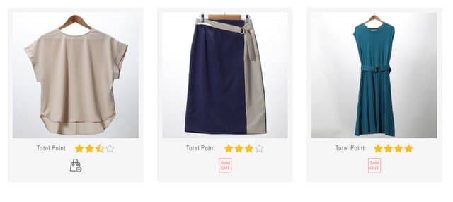 エアークローゼットブログ40代の8月夏服