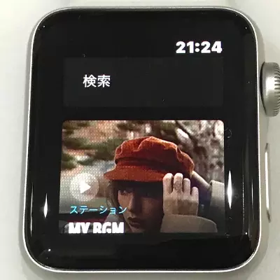 Apple WatchAmazonMusic検索